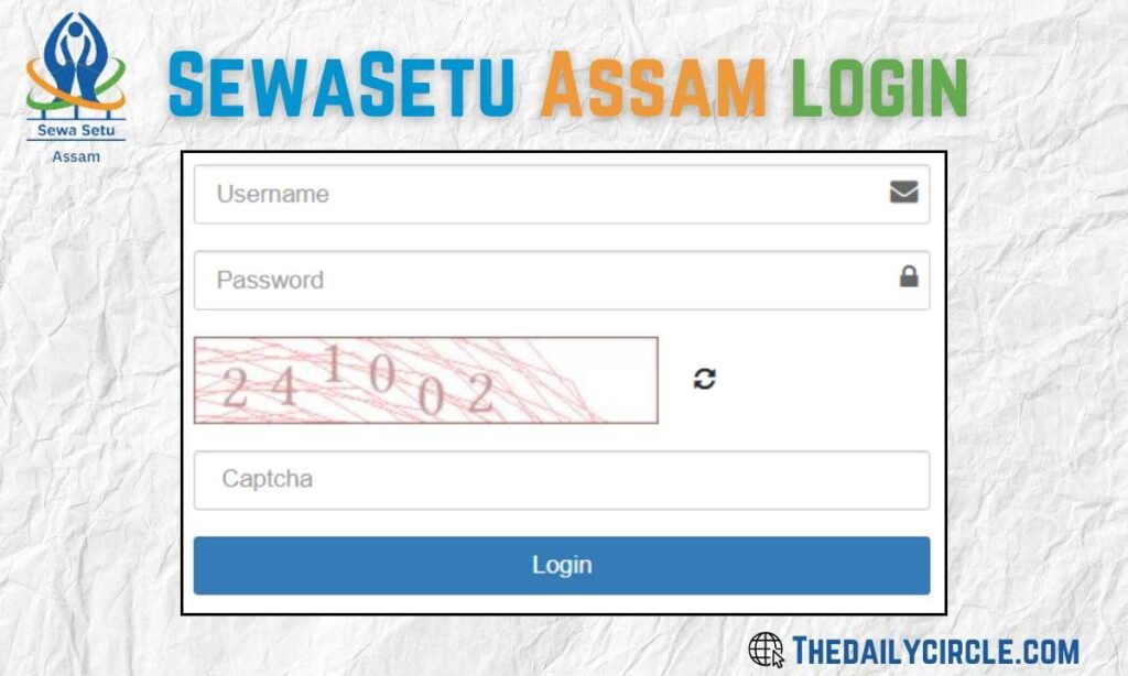 Sewasetu Assam Login